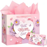 Best Mom Ever Gift Bag Set
