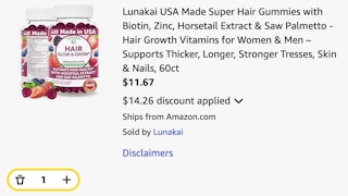 Lunakai USA Made Super Hair Gummies