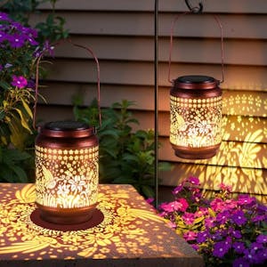 Solar Lantern Lights 2-Pack