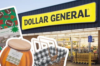 image of dollar general store front with the penny items featured