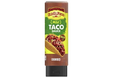 4 Old El Paso Taco Sauces