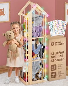 Stuffed Animal Zoo Storage Cage