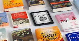 books organized on a table