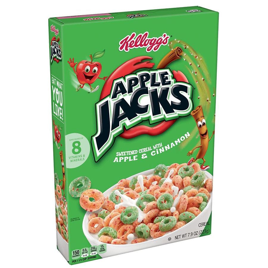 3 Apple Jacks Cereal Boxes