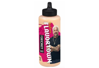 Guy Fieri's Flavortown Sauce Bottle