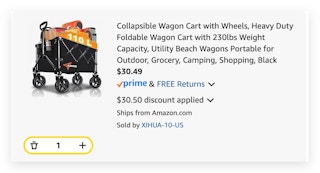wagon in cart
