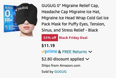 migraine cap screenshot