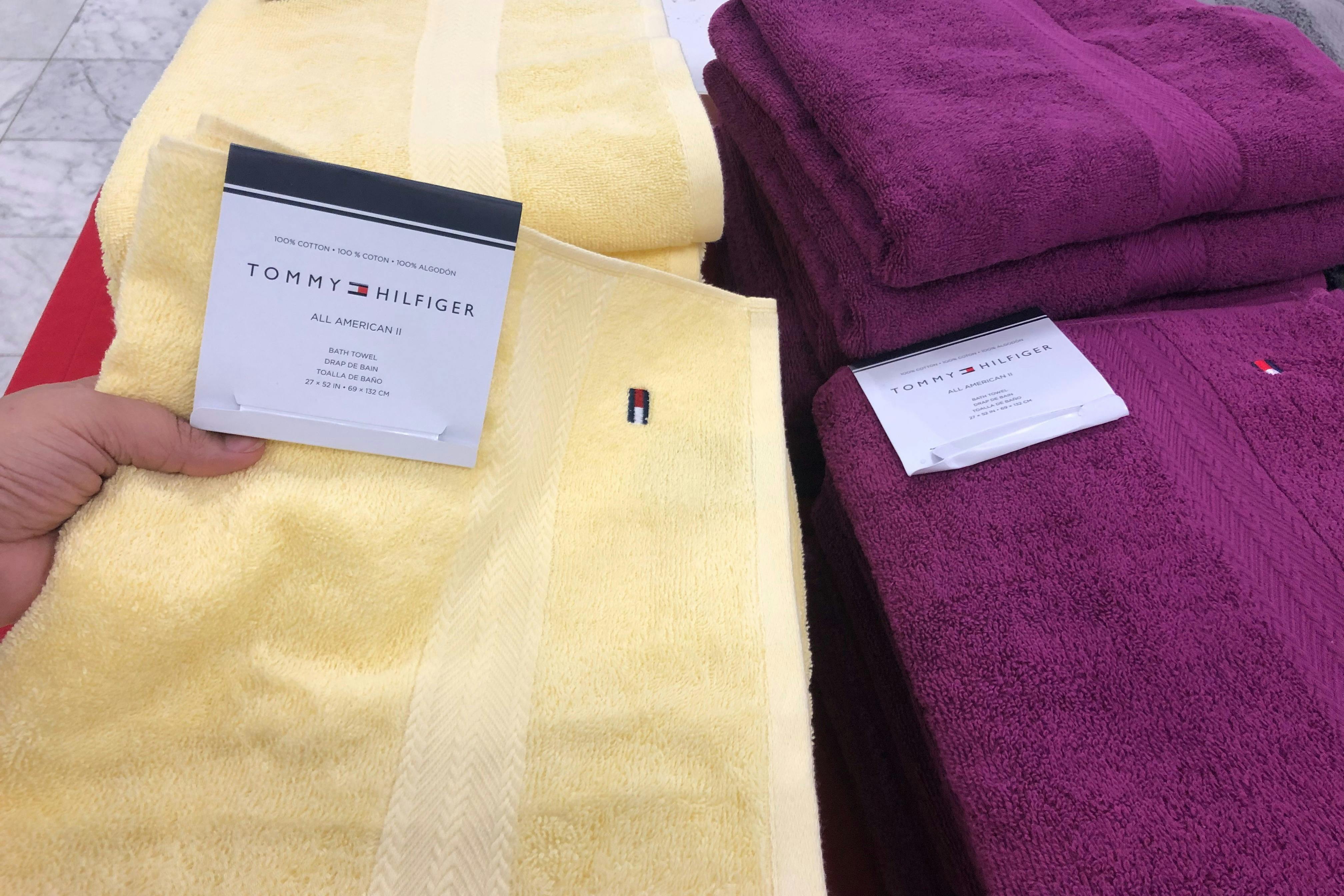 Macy's.com: Tommy Hilfiger Bath Towels Just $5.99 (Regularly $14) 