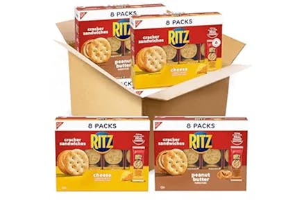 Ritz Sandwich Crackers Variety Pack