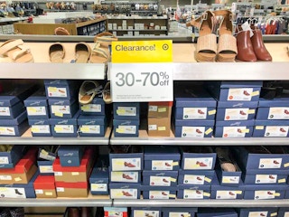 shoe clearance at target