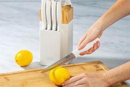 Amazon's Choice: 10-Piece Knife Set, Only $15.13 for Prime Members card image