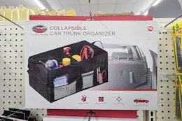 Collapsible Trunk Organizer, Just $5 at Dollar Tree card image