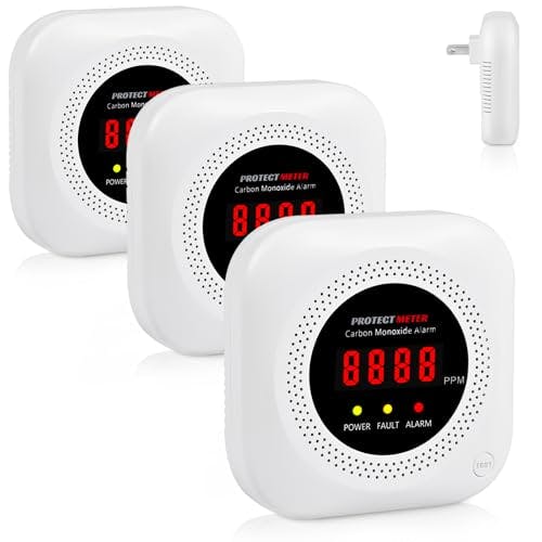 Carbon Monoxide Detector 3-Pack