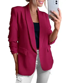 KIRUNDO Women's Blazer