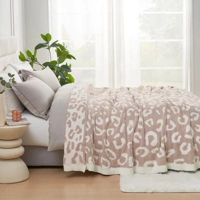 Leopard Throw Blanket