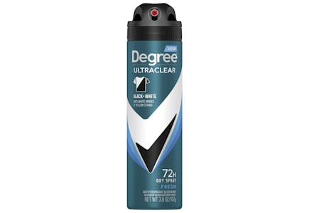 2 Degree UltraClear Dry Sprays