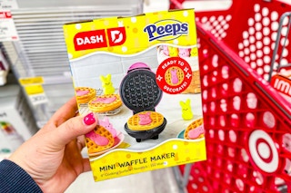 Target Dash peeps waffle maker