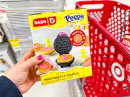 Dash Peeps Waffle Makers, Only $9.49 at Target (Best Price) card image