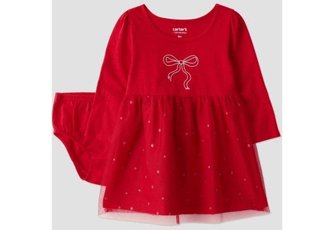 Carter's Baby Christmas Dress Set