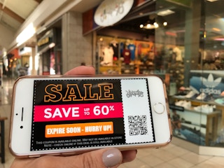 retailers online coupon in store journeys