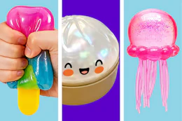 2 squishy fidget toys