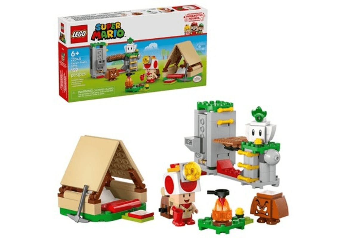 Lego Captain Toad’s Camp