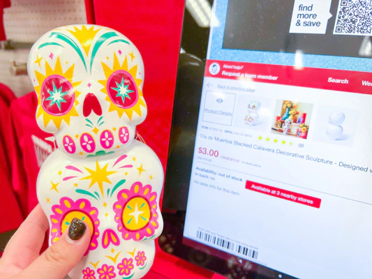 Stacked Calavera Decorative Sculpture