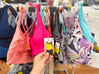 walmart avia sports bra clearance hand holding