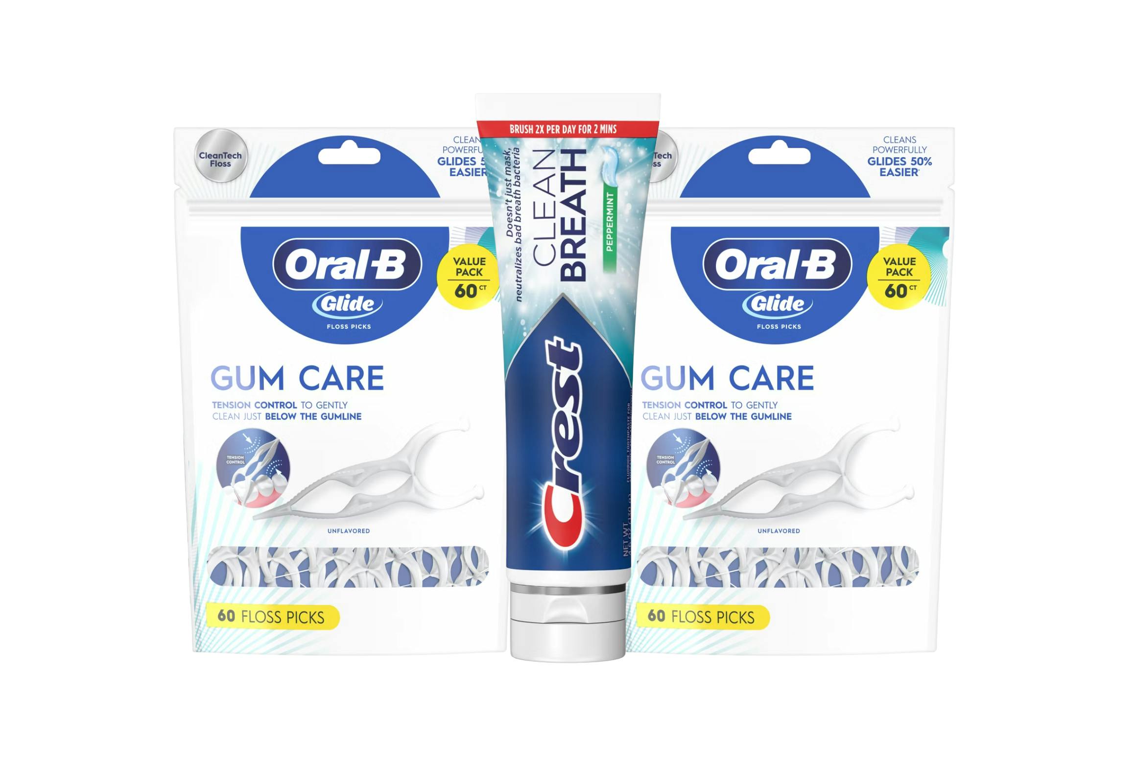 3 Oral Care Items
