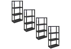 Hyper Tough Shelving Unit 4-Pack