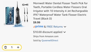 water flosser
