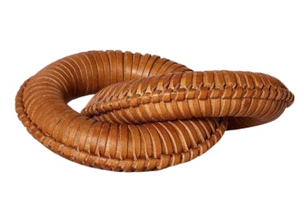 Studio McGee Leather Links Tabletop Accent