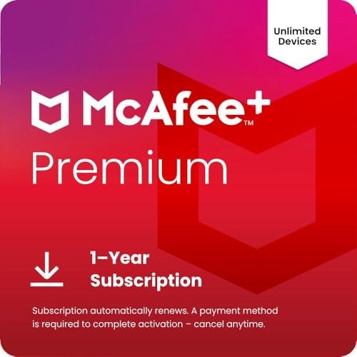 McAfee+ Premium 1-Year Subscription