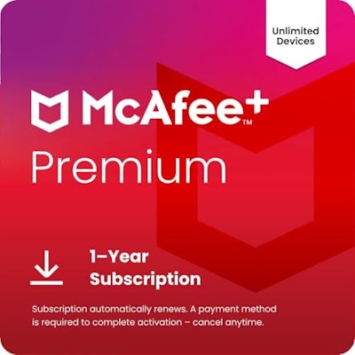 McAfee+ Premium 1-Year Subscription