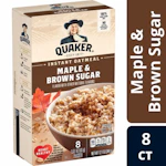 Quaker Instant Oatmeal Box