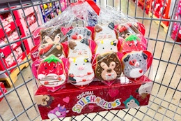 Squishmallows Valentine's Day Cookie Bouquet, Just $15 at Sam's Club card image