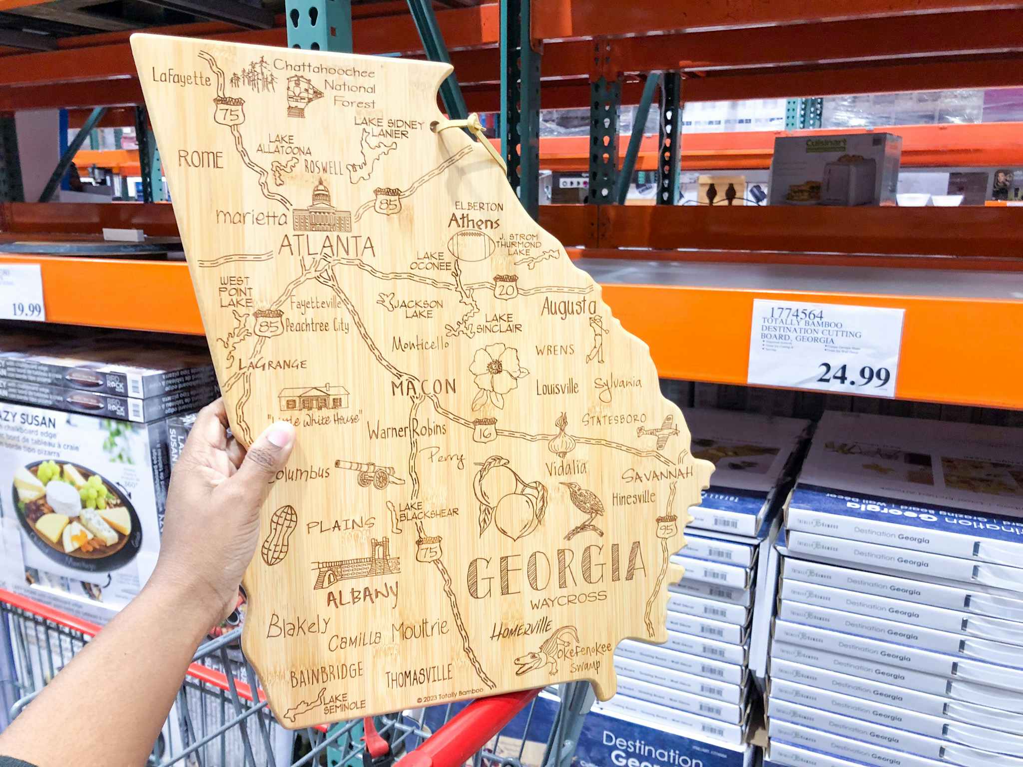 The Totally Bamboo Destination Cutting Board Is Back at Costco for . 