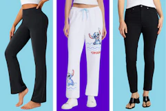 apparel items on a grid