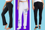 apparel items on a grid