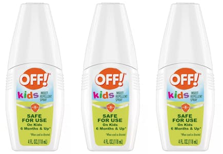 3 OFF Kids Insect Repellent