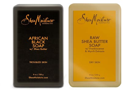 2 SheaMoisture Soap Bars