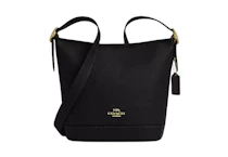 Coach Leather Jude Duffle Bag