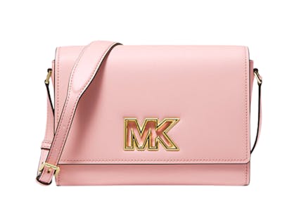 Michael Kors Leather Messenger Bag