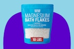 a bag of magnesium flakes