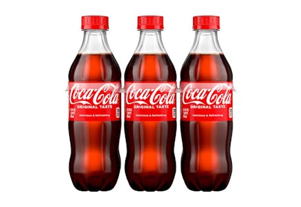 3 Coca-Cola Soda 6-Packs