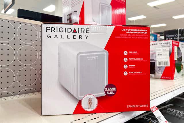 Frigidaire Beauty Fridge, Only $28.49 at Target (53% Savings) card image