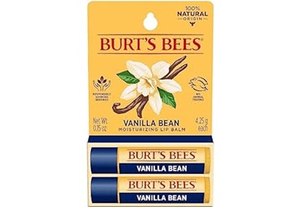 Burt's Bees Lip Balm 2-Pack