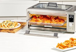 Emeril 6-in-1 Grill and Air Fry Toaster Oven, Only $60 at Walmart — Hurry card image