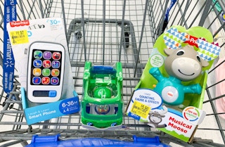 fisher price toys in walmart cart
