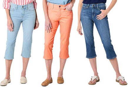 St. John's Bay Women's Capri Pants